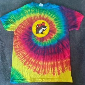 Tie-dye Bucees shirt